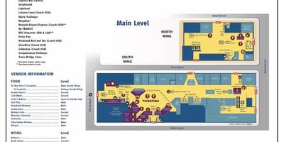 Port authority bus route map